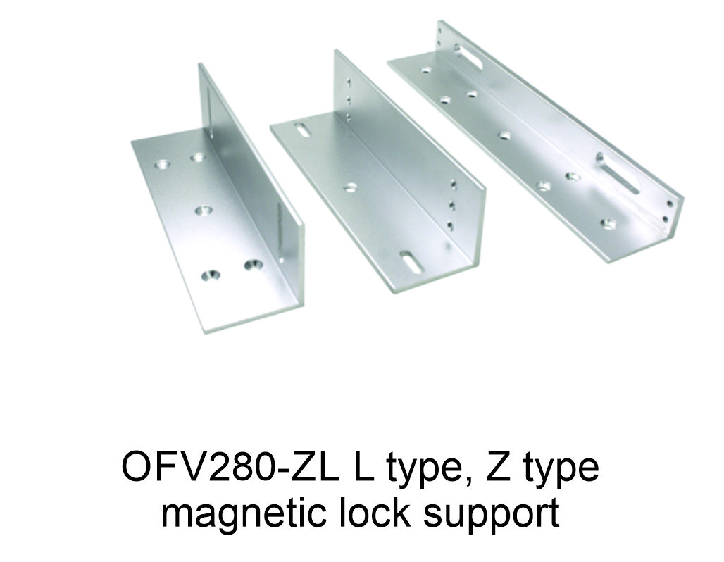 Ltype-Ztype magnetic lock support