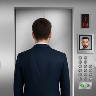 کنترل تردد مدیریت اسانسور