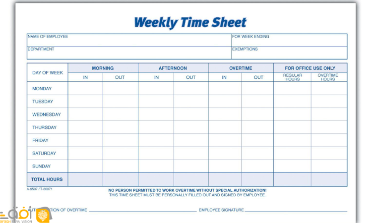 تایم شیت چیست؟
