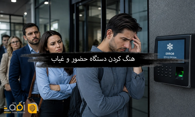 هنگ کردن دستگاه حضور و غیاب