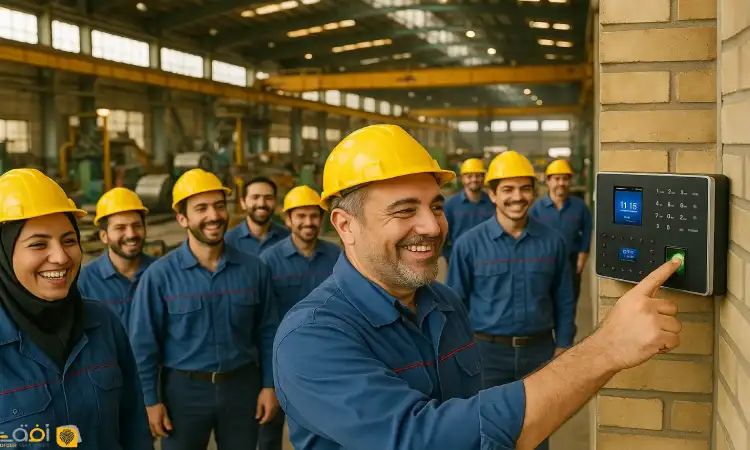 دستگاه حضور و غیاب برای کارگاه